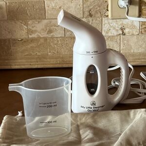 White My Little Steamer Go Mini, 3 piece set , Used